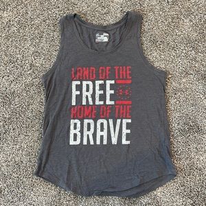 Under Armour Land of the Free Tank women’s size small